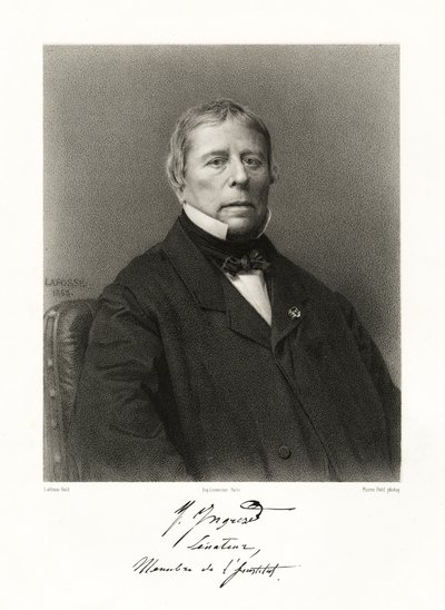 Jean Auguste Dominique Ingres by Jean Baptiste Adolphe Lafosse